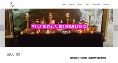Desktop Screenshot of cateringbytara.com